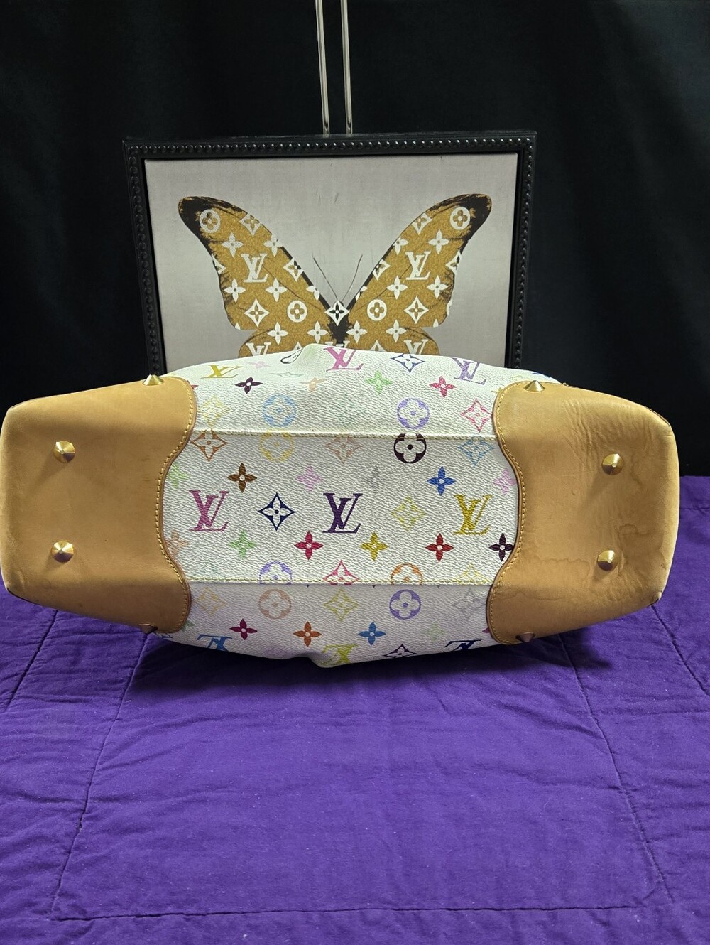 Louis Vuitton Murakami Monogram GM Judy Shoulder Bag - Picture 13 of 16